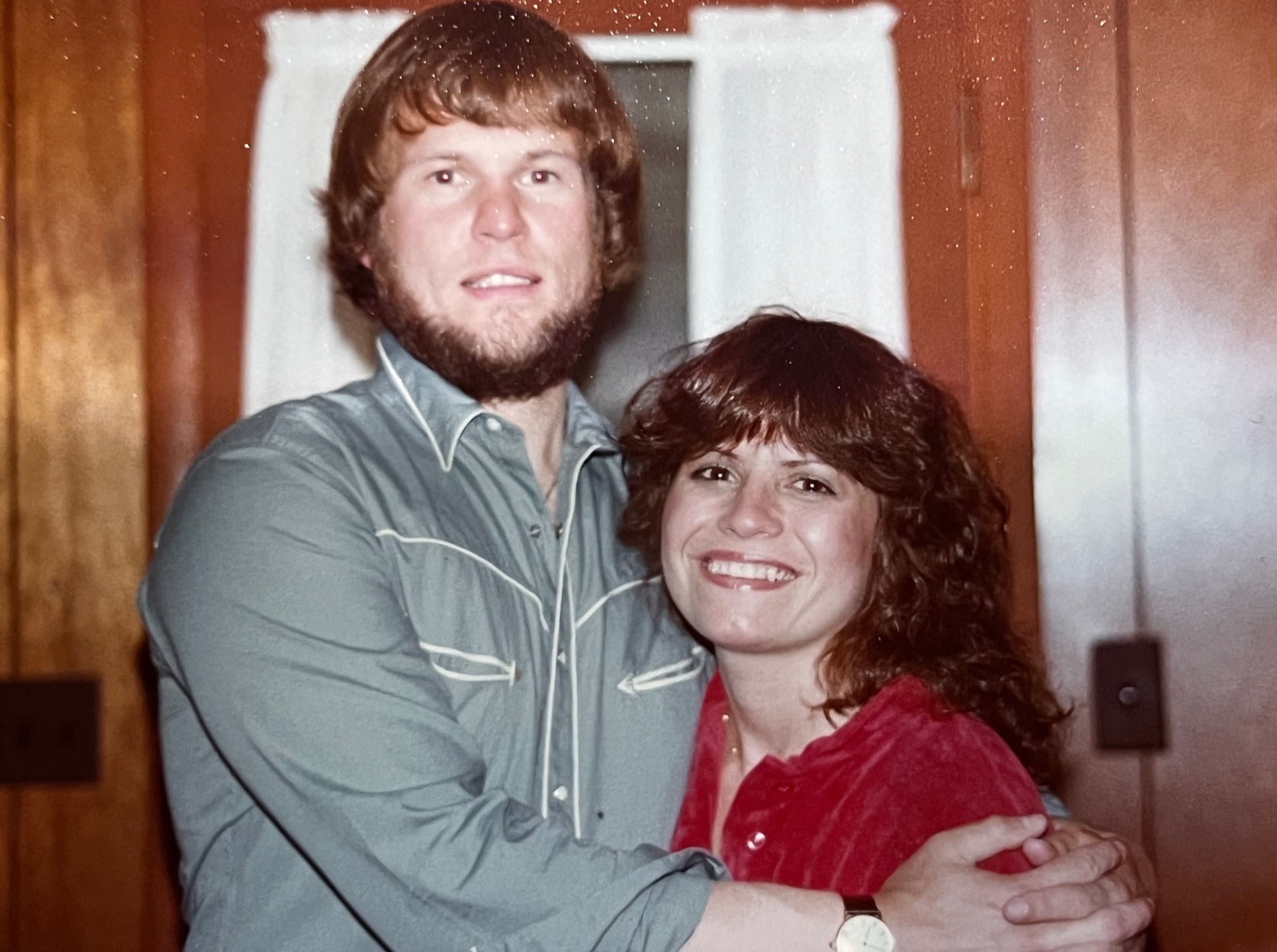 The apartment days in Springfield — Richard and Yvonne, newlyweds, dreaming about the family and the house they were about to build