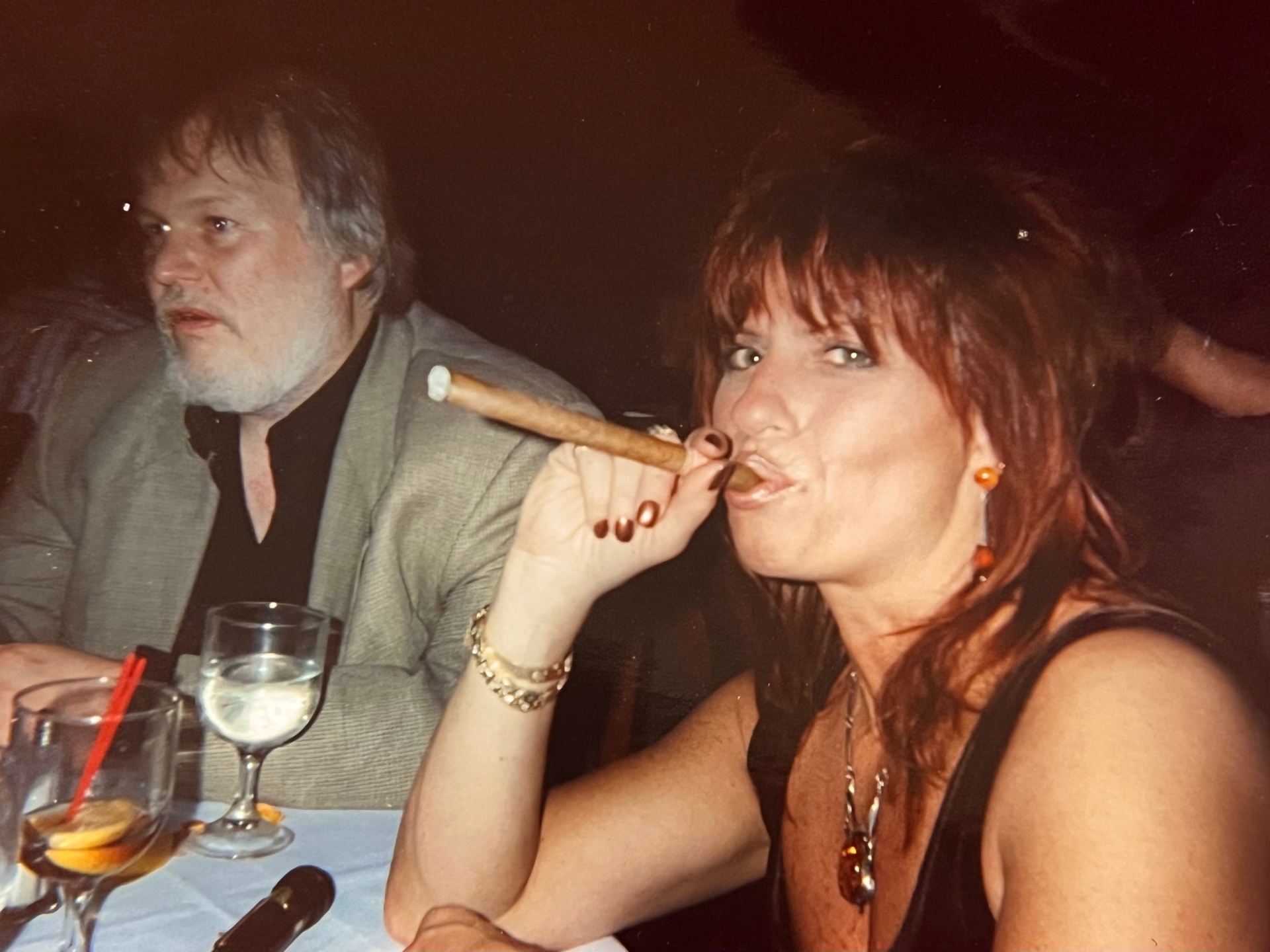 A night out with Yvonne — cigars, cocktails, and that timeless Bladis charm
