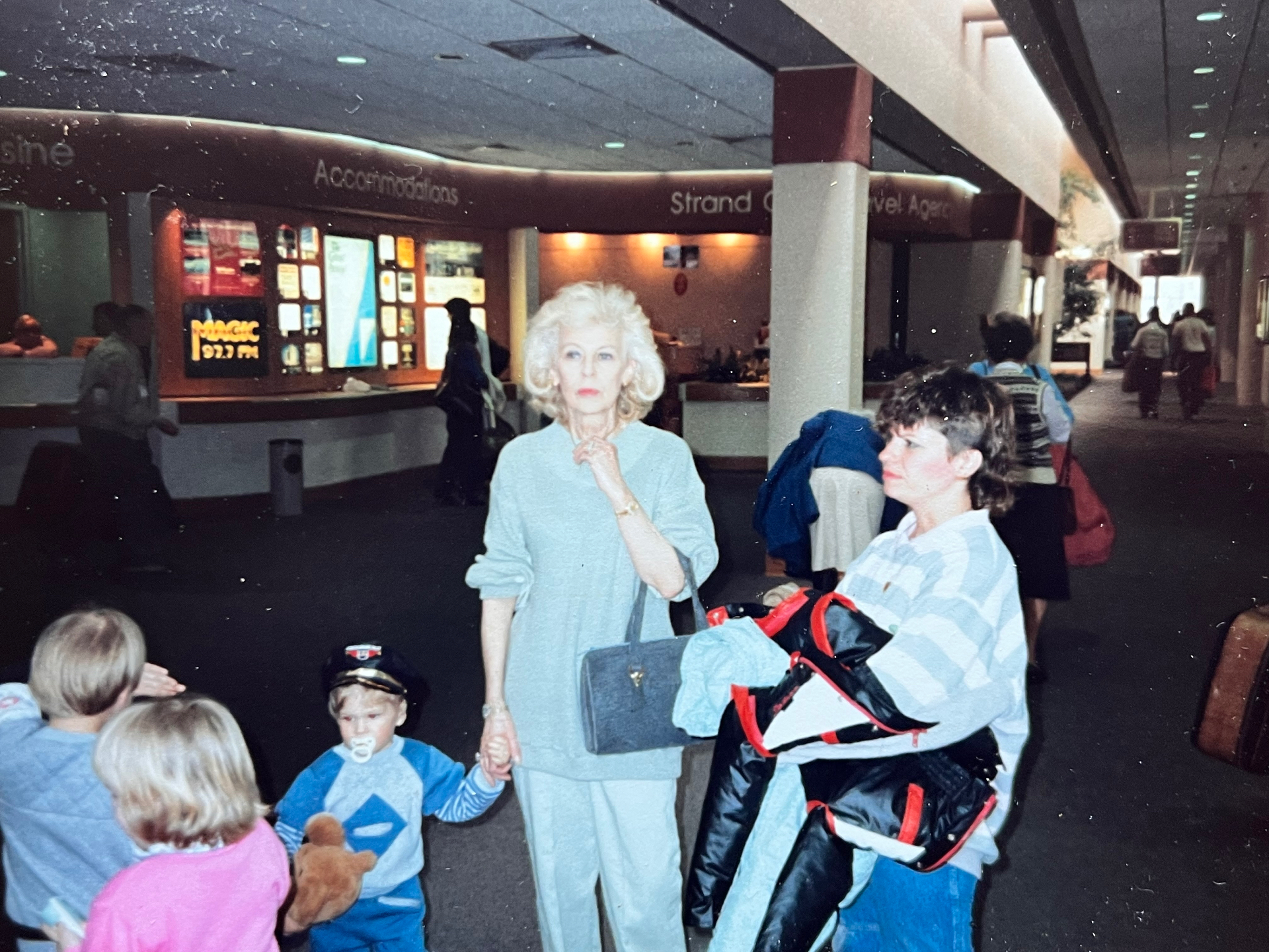 Off on another family adventure — the kids in tow, Grandma leading the way