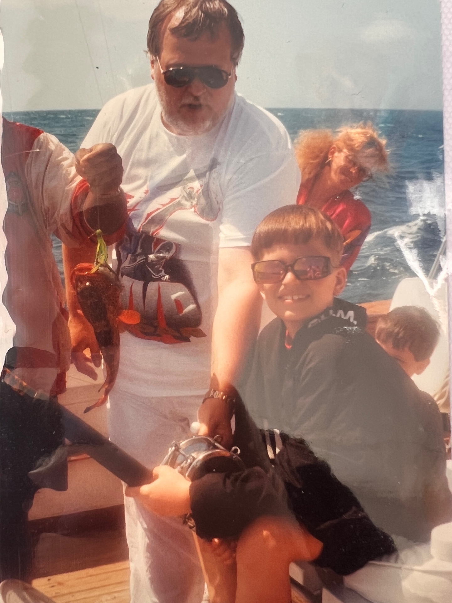 Deep sea fishing with the boys