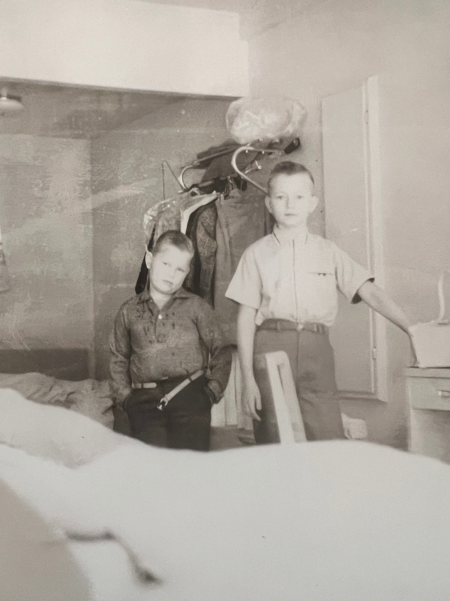 Richard with his brother — best friends from the very beginning