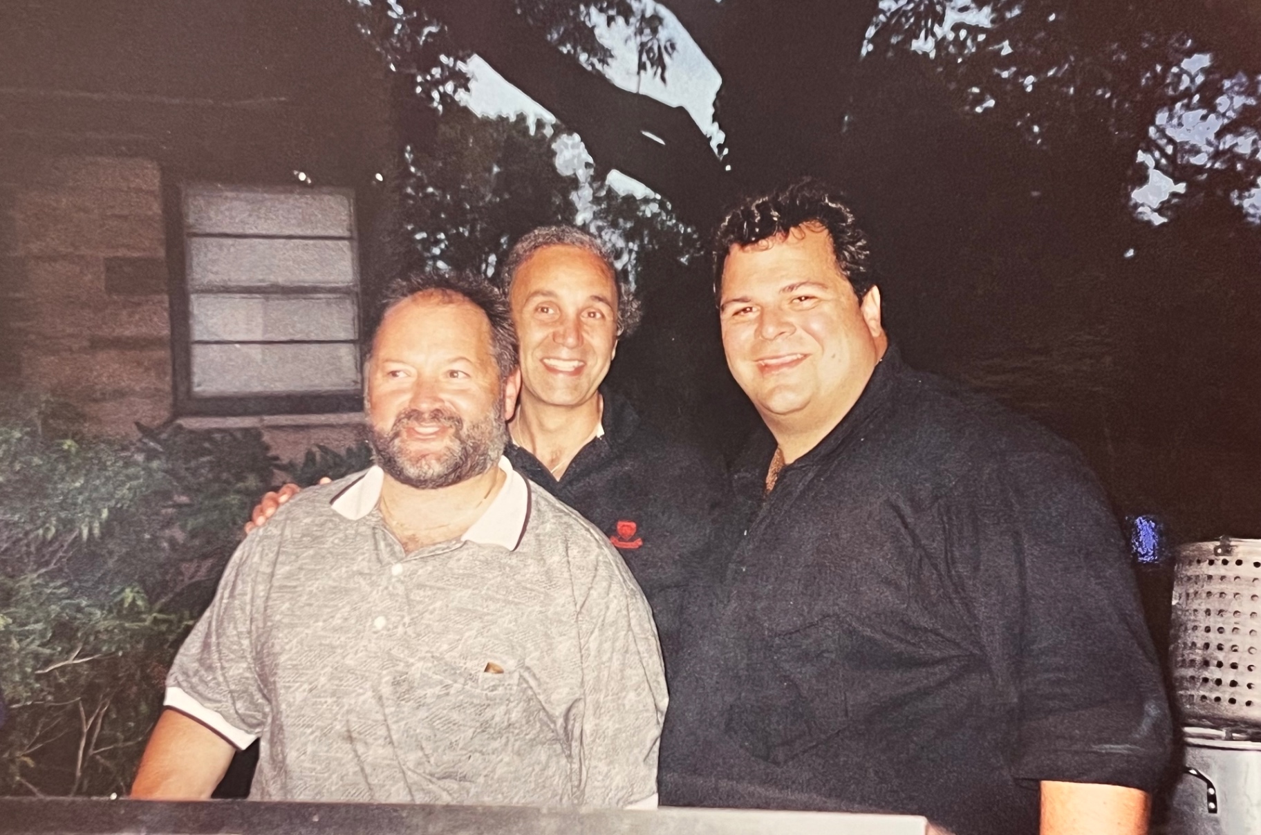 The crew at the steamer pot — where the magic happened